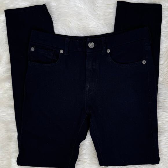 7 for all Mankind Big Kids Black Skinny Jeans Size 14 - Picture 2 of 7